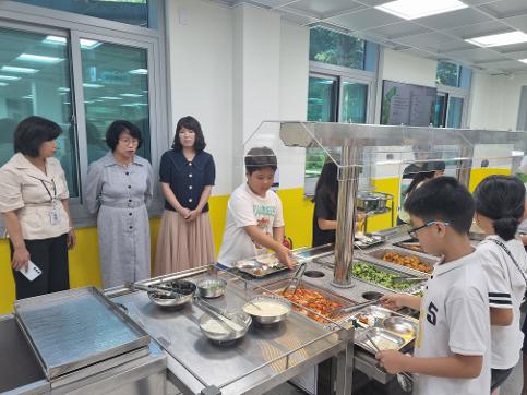 (9/9) 김포교육지원청, 가을철 신학기 식중독 예방 점검 및 자율선택급식 컨설팅 실시